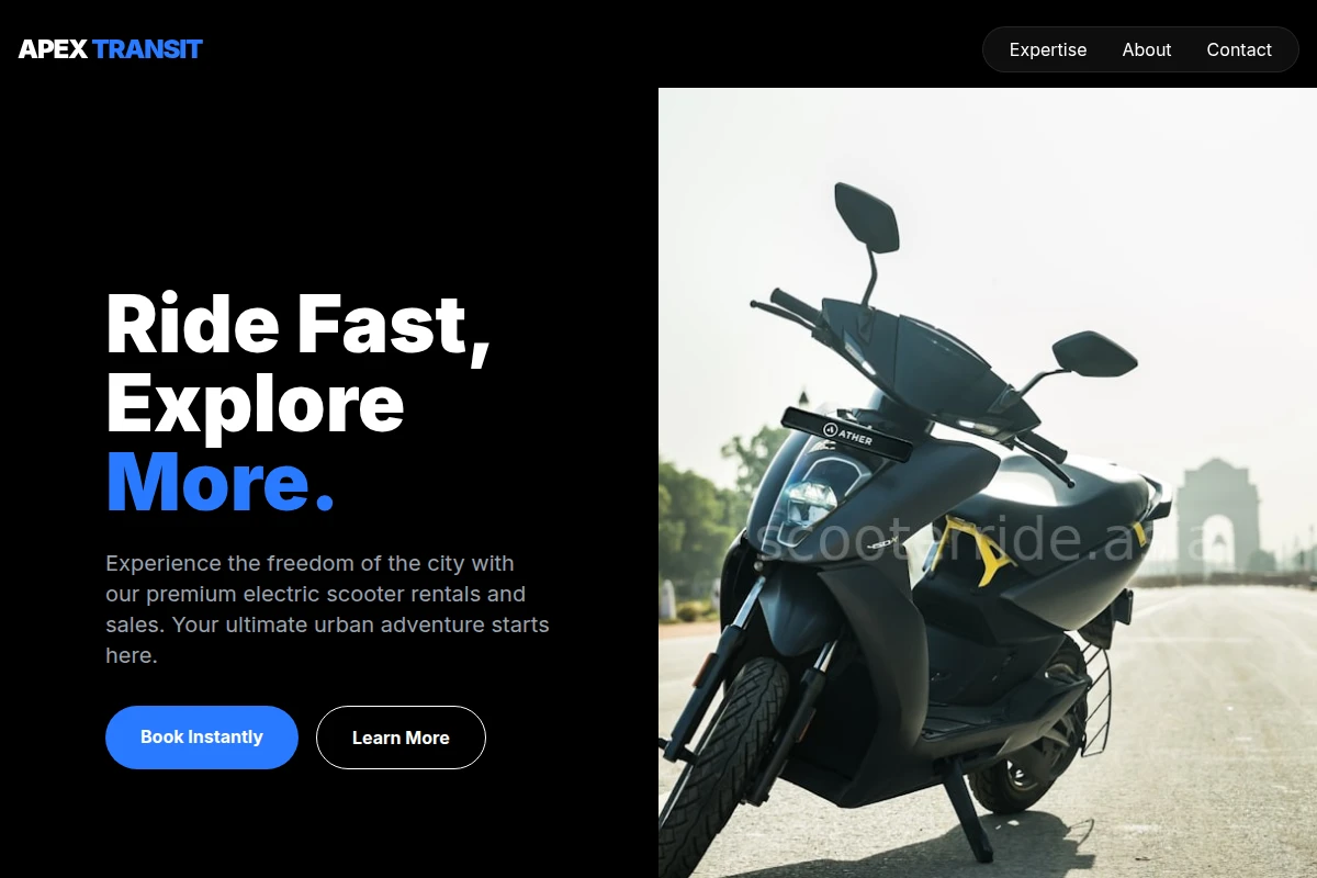 Ride Electric Scooter